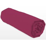 Drap-housse 160 x 200+35 cm - Fuchsia