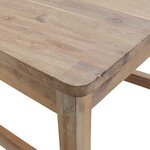 vidaXL Chaises à manger lot de 4 bois d'acacia massif