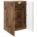 vidaXL Armoire Murale Bois ancien 66 x 34 5 x 90 cm Bois d'ingénierie