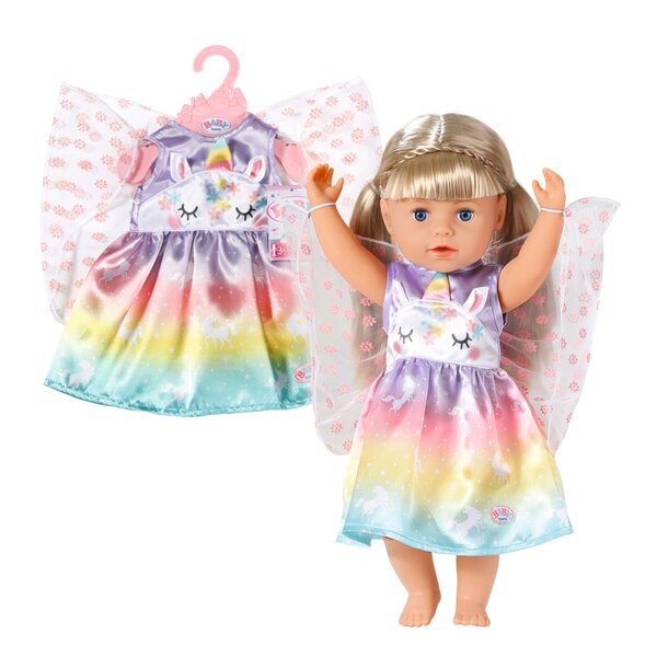 Zapf Creation 829301 - Baby born Tenue papillon 43 cm