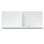 vidaXL Armoire murale 70x16 5x30 cm blanc bois d'ingénierie