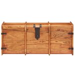 vidaXL Coffre de rangement 90x40x40 cm Bois d'acacia solide