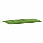 vidaXL Coussins de banc de jardin lot de 2 vert mélangé tissu