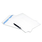 Lot de 1000 Enveloppes blanches C4 sans fenêtre gamme Courrier+ C4-SF