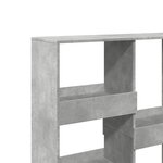 vidaXL Cloison de séparation gris béton 100x33x115cm bois d'ingénierie