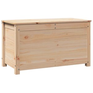 vidaXL Boîte de rangement 80x40x45 5 cm Bois massif de pin
