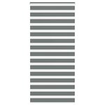 vidaXL Store zèbre gris foncé largeur du tissu 90 9 cm polyester