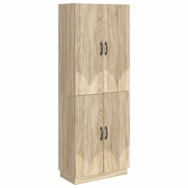 vidaXL Ensemble de Meubles 2 Pièces Chêne Sonoma Bois d'ingénierie