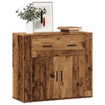 vidaXL Buffet vieux bois 80x33x70 cm bois d'ingénierie