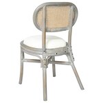 vidaXL Chaises à manger lot de 2 gris Lin
