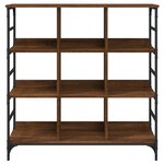 vidaXL Buffet chêne marron 102x32x103 5 cm bois d'ingénierie