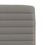 vidaXL Chaises à manger lot de 2 taupe tissu