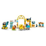 LEGO DUPLO Le chantier et véhicules de construction 3-en-1 10476  84 pièces  3 ans et plus