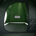 vidaXL Tente de camping 8 personnes vert imperméable