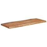 vidaXL Dessus de table 100x40x2 5 cm rectangulaire bois massif acacia