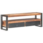vidaXL Meuble TV 120x30x40 cm Bois solide