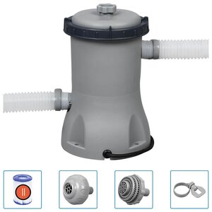 Bestway Pompe de filtration de piscine Flowclear 2006 L/h