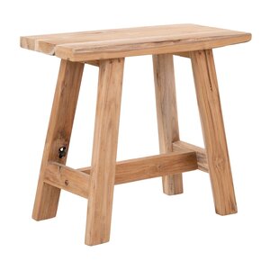 Tabouret en teck BARCELONA 50 cm