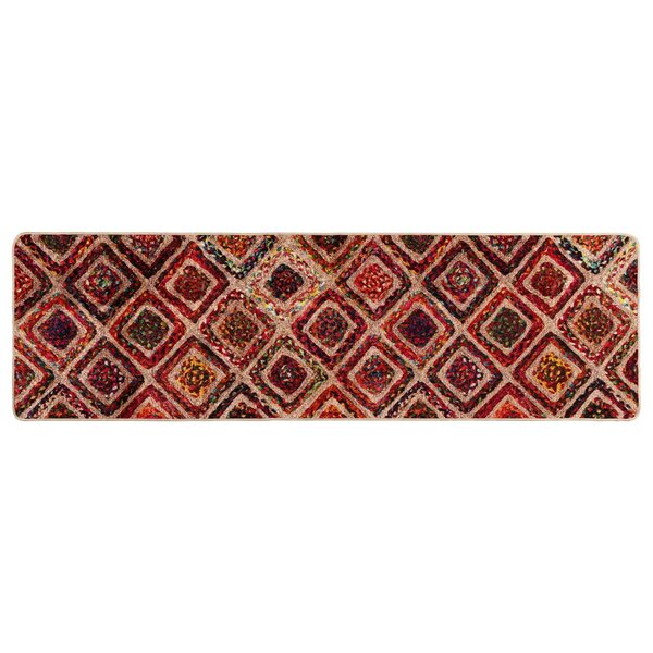 vidaXL Coureur de Tapis MARSA Multicolore 50 x 150 cm Polyester et PVC
