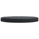 vidaXL Housse de Table Extérieure Noir 102 x 102 x 10 cm Tissu 600D