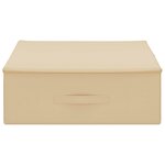 vidaXL Boîte de rangement 2 pc Tissu intissé 90 x 48 x 15 cm 64 8 L