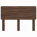 vidaXL Tête de lit Chêne brun 160 cm Bois d'ingénierie