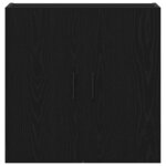 vidaXL Meuble mural Chêne noir 60 x 31 x 60 cm Bois d'ingénierie