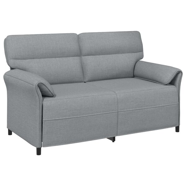 vidaXL Canapé 100  polyester  cadre en métal  MDF  Contreplaqué