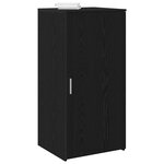 vidaXL Armoire de rangement noir 50x45x103 5 cm bois d'ingénierie