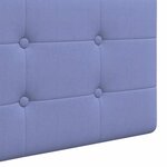 vidaXL Tête de lit suspendue tissu