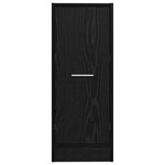 vidaXL Cabinet de Pharmacie Chêne noir 30 x 41 x 77.5 cm