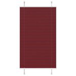 vidaXL Store plissé rouge bordeaux 70x100 cm largeur du tissu 69 4 cm
