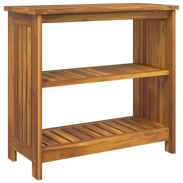 vidaXL Armoire de jardin Naturel 75 x 35 x 70cm Bois d'Acacia Massif