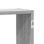 vidaXL Étagère cube murale 5 compartiments sonoma gris