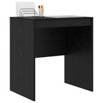 vidaXL Bureau Autre Chêne noir 70 x 50 x 76 cm Bois d'ingénierie