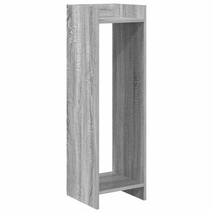 vidaXL Support de Plante Sonoma gris 30 x 30 x 100 cm