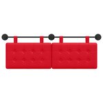 vidaXL Tête de lit suspendue Simili cuir