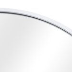 Miroir mural avec kit de montage rond diamètre 40 cm blanc 03_0007912