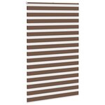 vidaXL Store zèbre marron 150x230cm largeur du tissu 145 9cm polyester