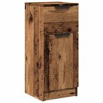 vidaXL Buffet vieux bois 30x30x70 cm bois d'ingénierie