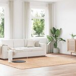 vidaXL Tapis Shaggy à poils longs NAVARRA beige 200x290 cm polyester