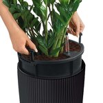 LECHUZA Jardinière Cilindro Color 32 ALL-IN-ONE Ardoise 13953