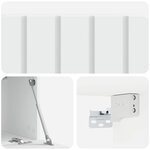 vidaXL Meuble TV mural Blanc 59 5 x 31 x 30 cm Bois d'ingénierie