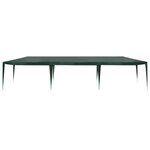 vidaXL Tente de réception 3x9 m PE Vert