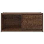 vidaXL Meuble TV 2 Pièces chêne marron 60x31x25 5 cm bois d'ingénierie