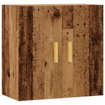 vidaXL Armoire murale vieux bois 60x31x60 cm bois d'ingénierie
