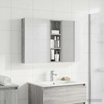 vidaXL Ensemble de Meubles de Salle de Bain 3 Pièces 100 x 10 5 x 60 5 cm