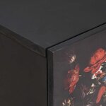 vidaXL Table basse Multicolore 80 x 50 x 40 cm Bois de mangue massif