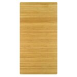 Kleine Wolke Tapis de bain Bambus 50x80 cm Marron