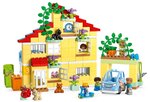 LEGO DUPLO - Maison Familiale 3-en-1 - 10994 : Un Univers de Jeu Créatif pour les Tout-Petits